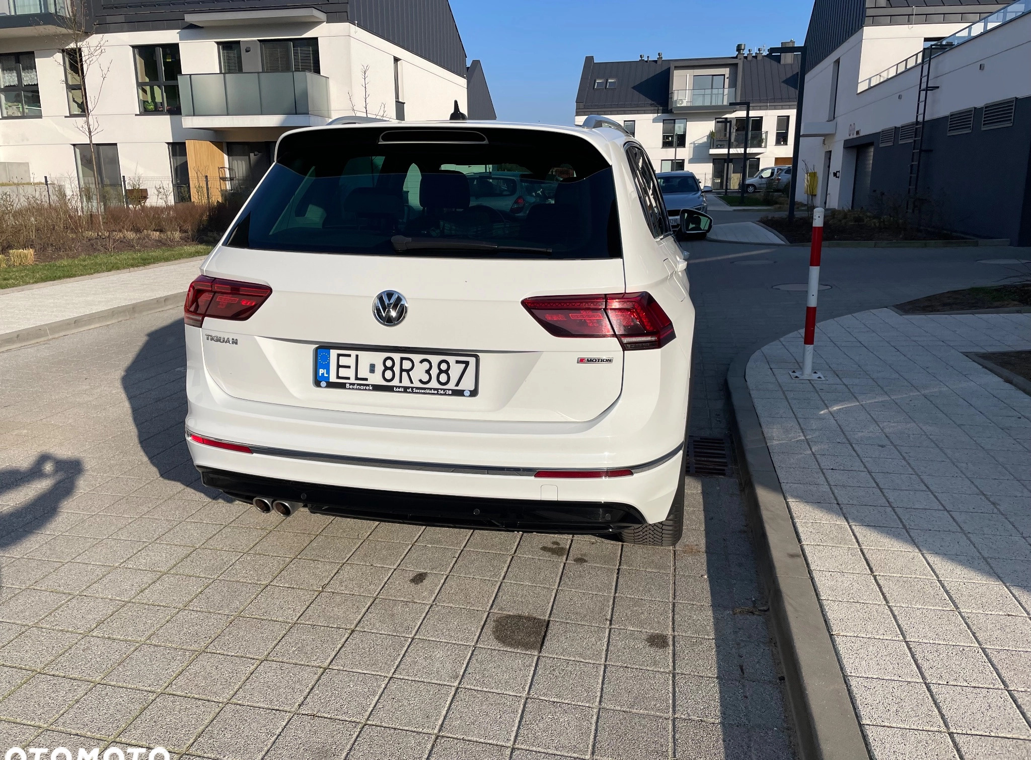 Volkswagen Tiguan cena 134000 przebieg: 47151, rok produkcji 2019 z Łódź małe 92